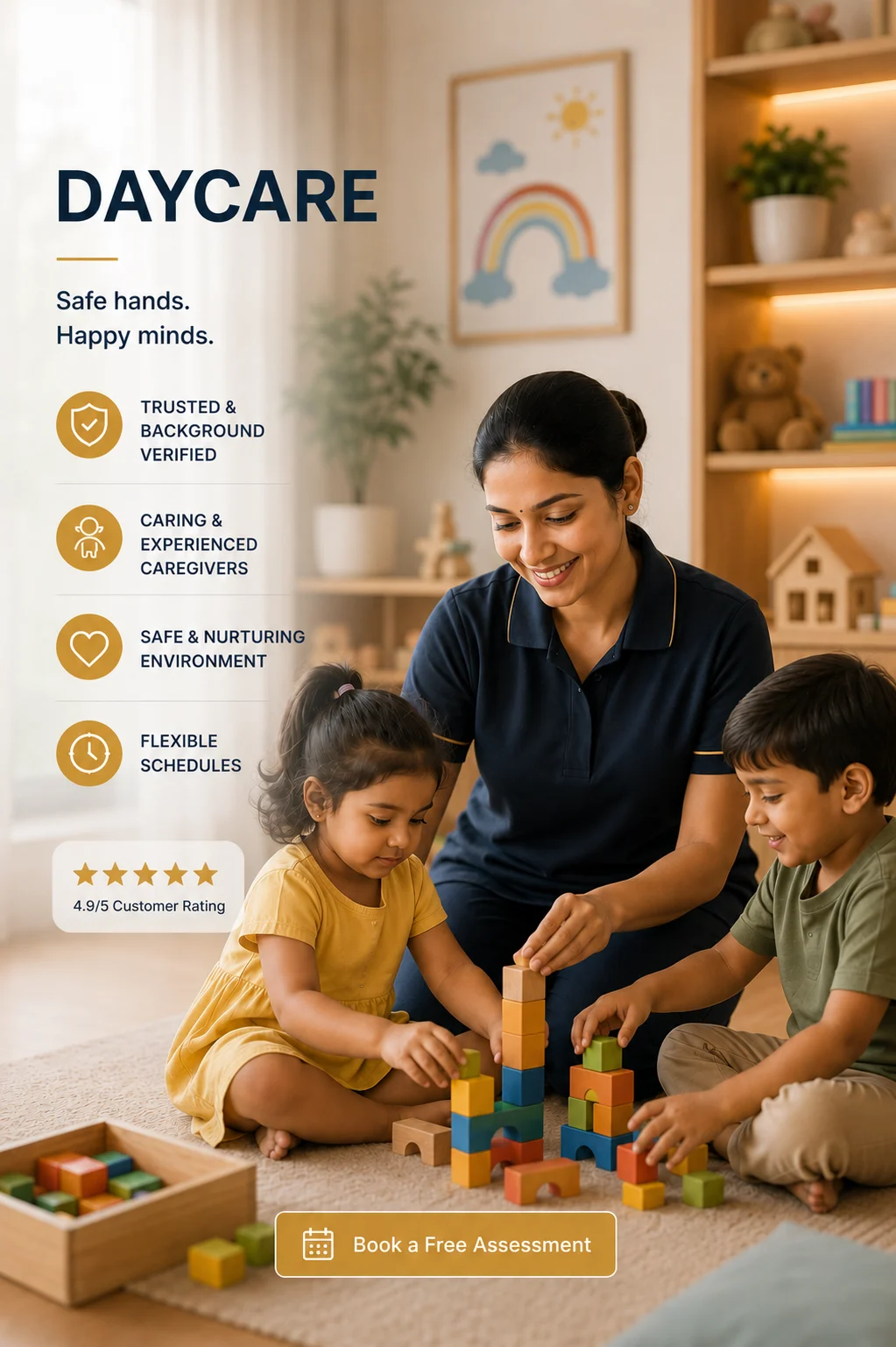 ajja wellness daycare service home page image