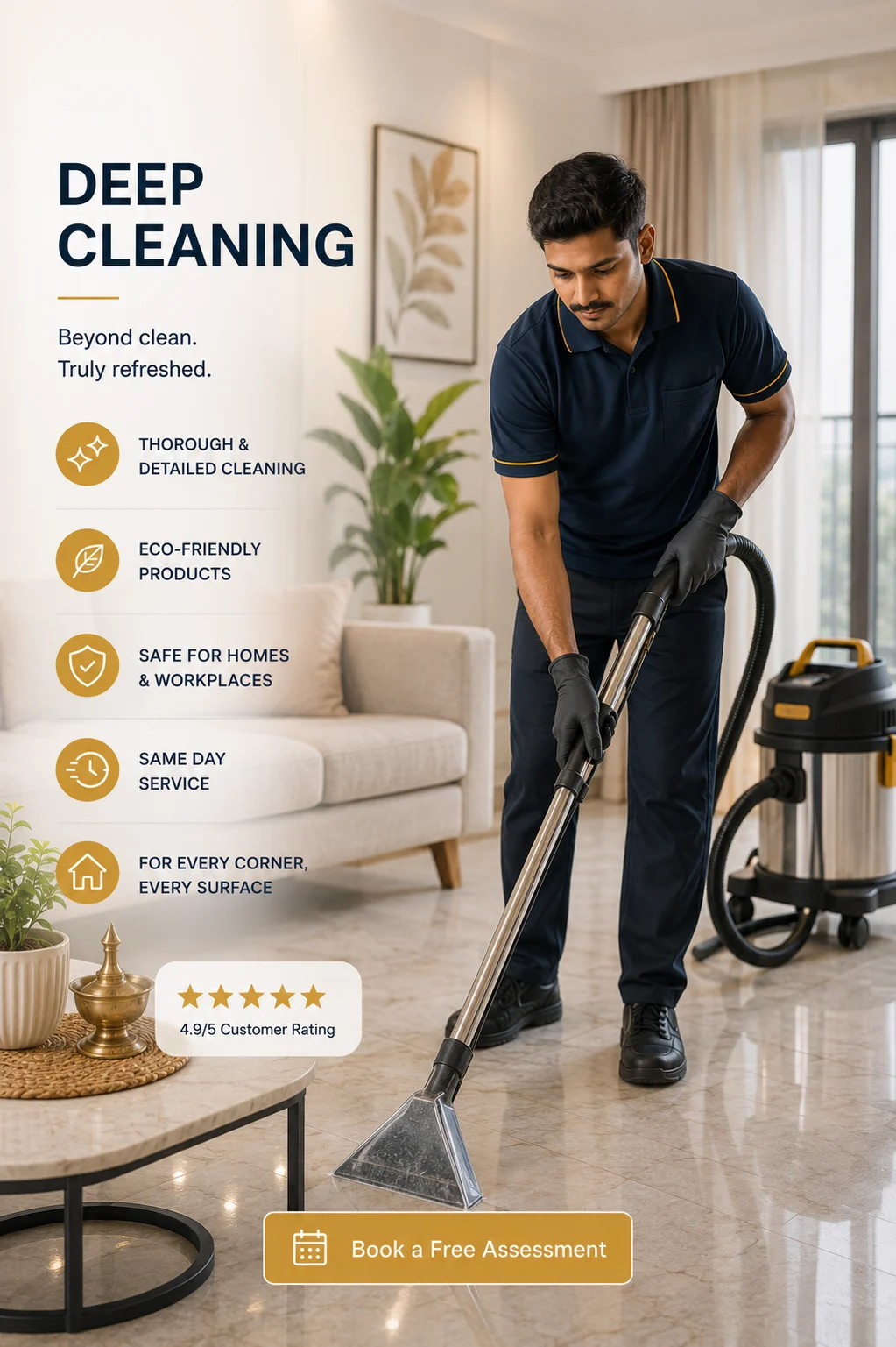 ajja wellness deep cleaning service home page image
